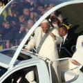 Popiežius Pranciškus atvyko į Latviją