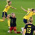 Įvartis 34-u smūgiu: švedėms teko klampoti Europos čempionato ketvirtfinalyje