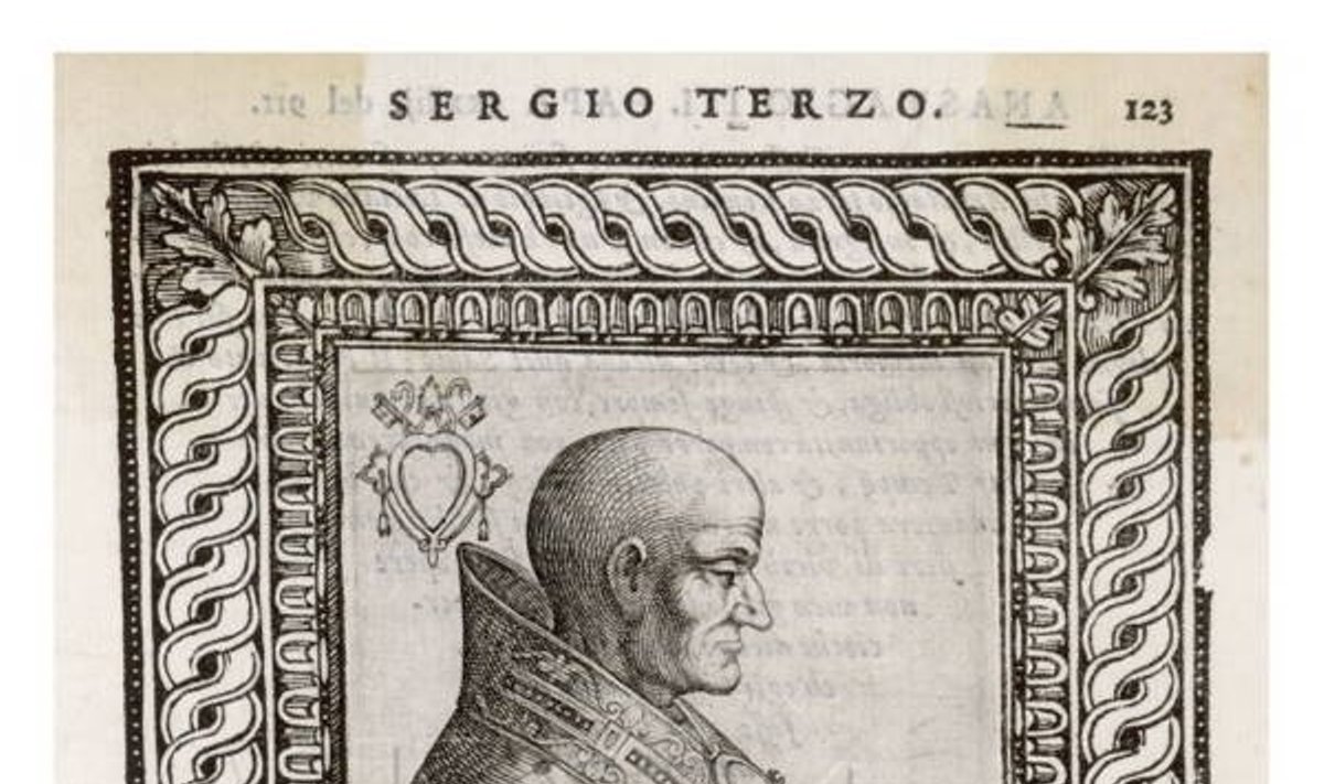 Popiežius Sergijus III, allpostersimages.com nuotr.
