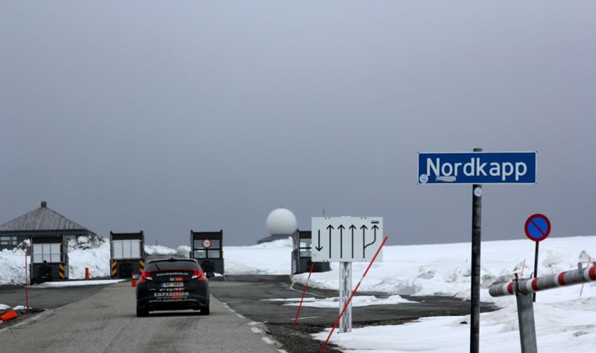 Ekonominio vairavimo ekspedicija įpusėjo Nordkapą