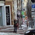 Kijeve tuščios parduotuvių lentynos