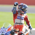 MotoGP: Silverstoune – dar viena A. Dovizioso pergalė