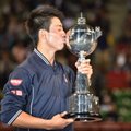 K. Nishikori antrą kartą triumfavo teniso turnyre Japonijos sostinėje