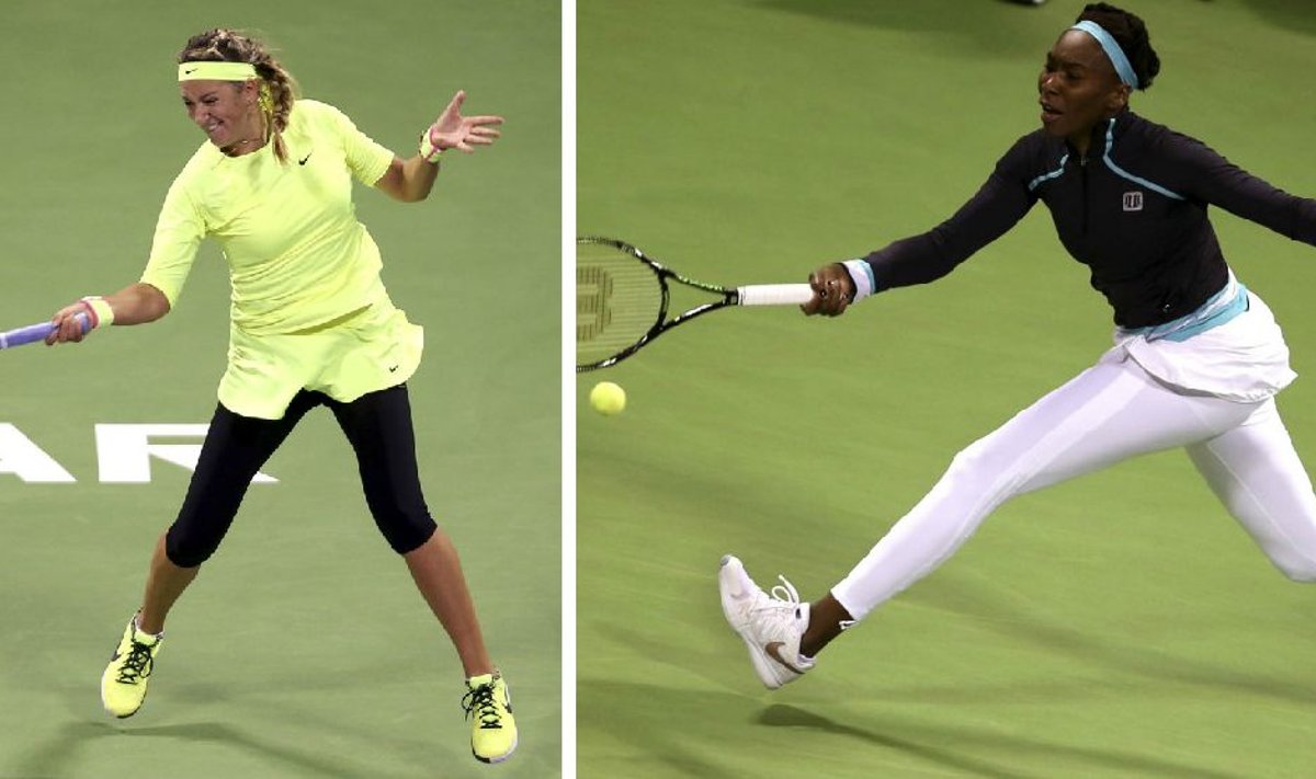 Viktorija Azarenka ir Venus Williams