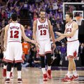 NBA: traumų kamuojama „Bulls“ komanda krito Sakramente