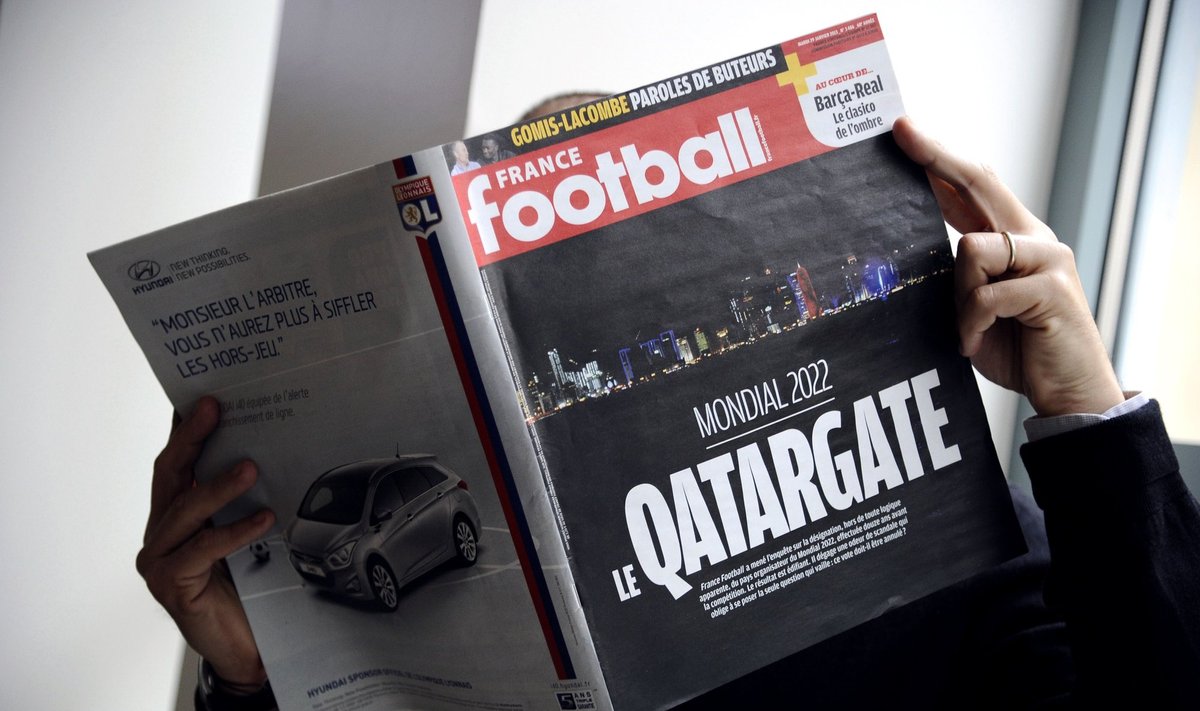 "France Football" numeris apie FIFA korupcija