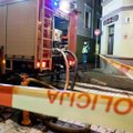 Gausios ugniagesių pajėgos išsiųstos gesinti gaisro į Vilniaus centre esantį klubą „Brodvėjus“