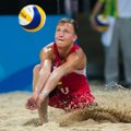 Lietuvos paplūdimio tinklininkų pergalės Europos jaunimo čempionate