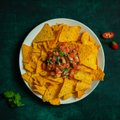 Nachos receptas: traškučiai su pomidorų kapotiniu – gurmaniškas užkandis