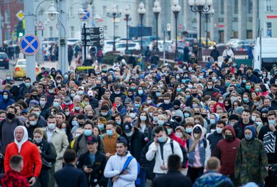 Per protestus dėl Navalno Rusijoje sulaikyta daugiau kaip 1 700 žmonių