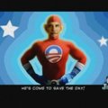 B.Obama tapo animaciniu personažu