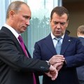 D. Medvedevo pareiškimas, kuris rodo, kaip Rusija keičia orientaciją