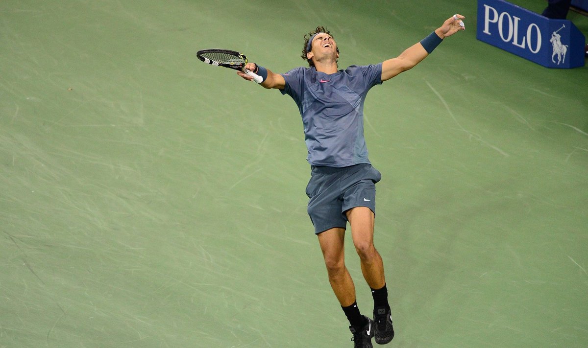 „US Open“ finale Rafaelis Nadalis pranoko Novaką Djokovičių