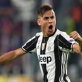 Romoje „Juventus“ kailį išgelbėjo vėlyvas Dybalos įvartis, pralaimėjimo kartėlį prisiminė „Napoli“