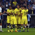 Vokietijos taurės turnyre Dortmundo „Borussia“ į trečią etapą iškopė tik po pratęsimo