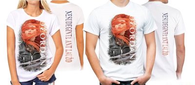Džordanos Butkutės marškinėliai, skirti artėjančiam koncertų turui