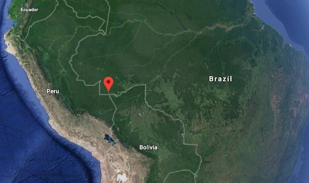 Peru ir Brazilijos pasinį supurtė žemės drebėjimas