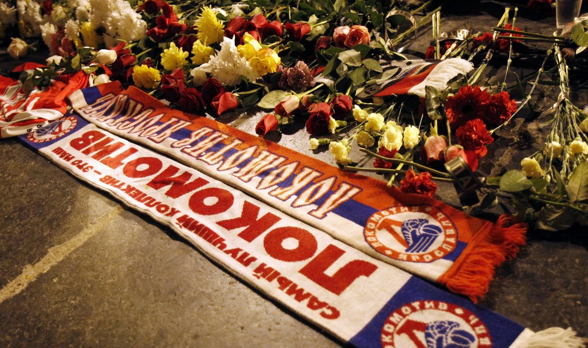 Jaroslavlyje nukritus lėktuvui gedima žuvusių "Lokomotiv" ledo ritulininkų
