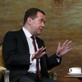D. Medvedevas: Rusija suinteresuota išsaugoti stabilų eurą