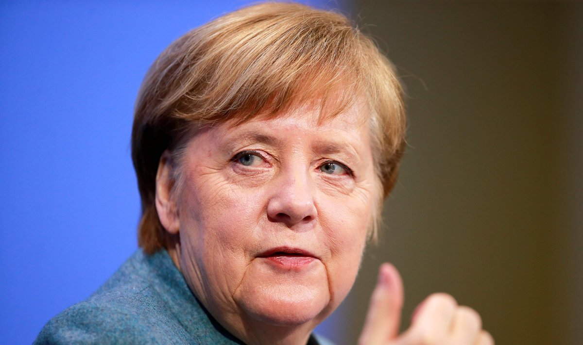 German Chancellor Angela Merkel