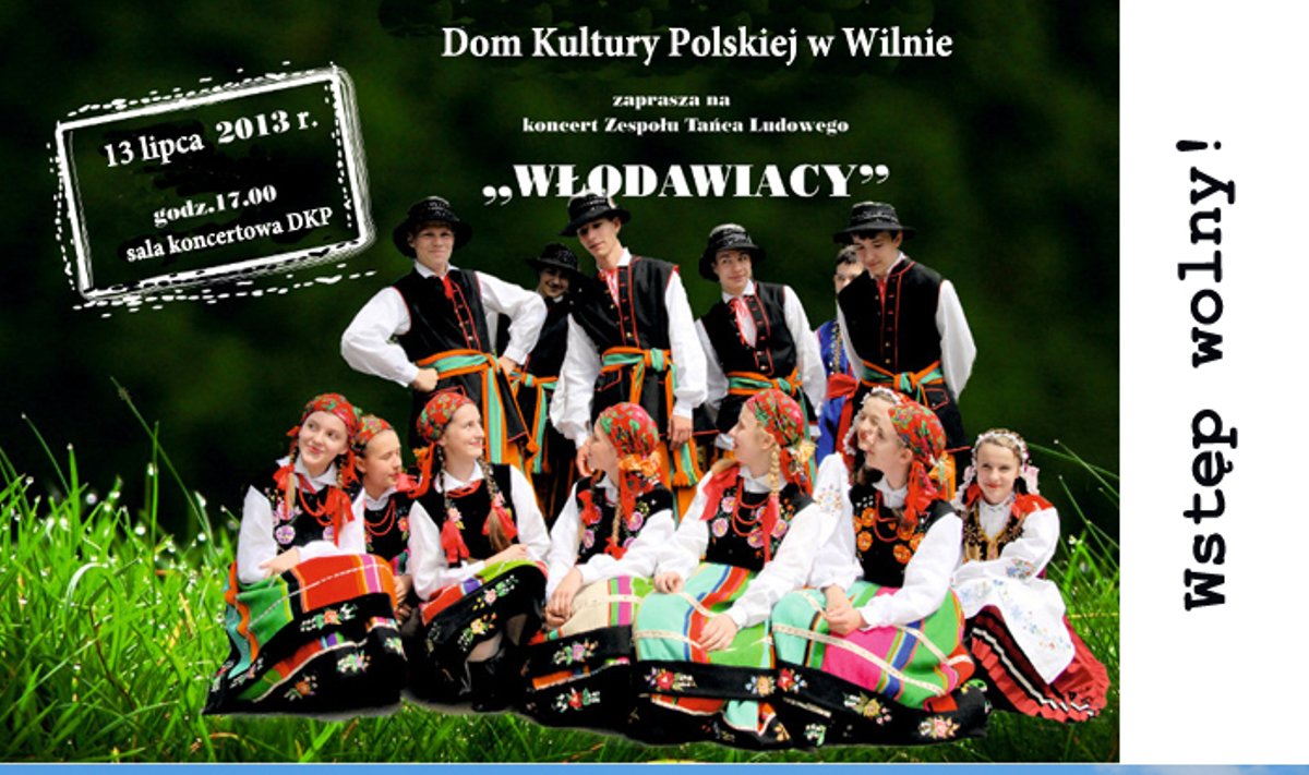 Koncert Letni w Domu Kultury Polskiej w Wilnie