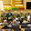 Minint Laisvės gynėjų dieną septyniems partizanams įteikta Laisvės premija
