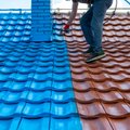 Ar tikrai Floridos gyventojai, norėdami apsisaugoti nuo lazerių, nudažė savo stogus mėlynai?