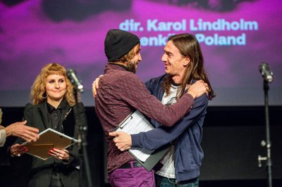Akimirkos iš Vilniaus tarptautinio trumpųjų filmų festivalio uždarymo