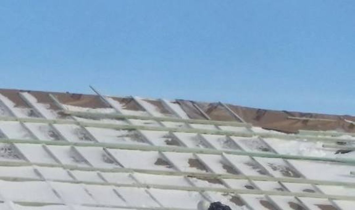 Darbas ant stogo