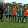 Debiutą Europos merginų futbolo čempionate Lietuvos rinktinė pasitinka drąsiai