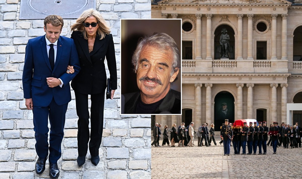 Prancūzija atsisveikina su legendiniu aktoriumi Jeanu Pauliu Belmondo