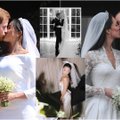 Paskelbtos geidžiamiausios dešimtmečio vestuvinės suknelės: kam nosį nušluostė Meghan Markle įvaizdis?