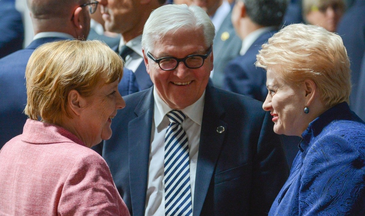 Angela Merkel, Frankas Walteris Steinmeieris, Dalia Grybauskaitė