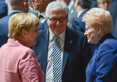 Angela Merkel, Frankas Walteris Steinmeieris, Dalia Grybauskaitė