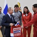 Putinas apgailestavo, kad nesugebėjo apsaugoti Rusijos sportininkų: pašalinimas iš olimpiados – keistas