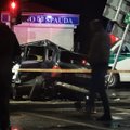 Kaune automobilis rėžėsi į stulpą: keleivis žuvo, vairuotojas girtas