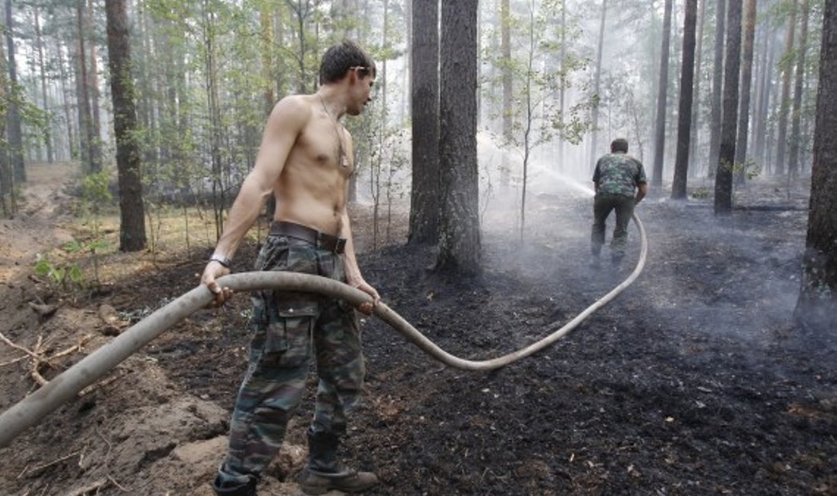Rusijoje siaučia gaisrai
