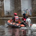 Vilniuje po Valakampių tiltu, Neries upėje, rastas nuskendęs motociklas