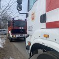 Tragiškas gaisras Vilniaus rajone: ugniagesiai rado mirusio vyro kūną