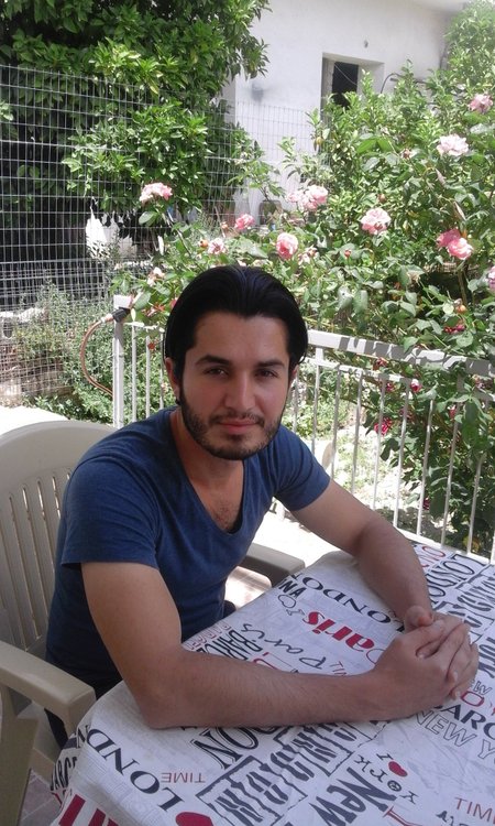 Redwan Eid, a Syrian journalist and refugee in Lithuania