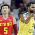 Australai pranoko Kinijos rinktinę ir iškovojo pirmą pergalę
