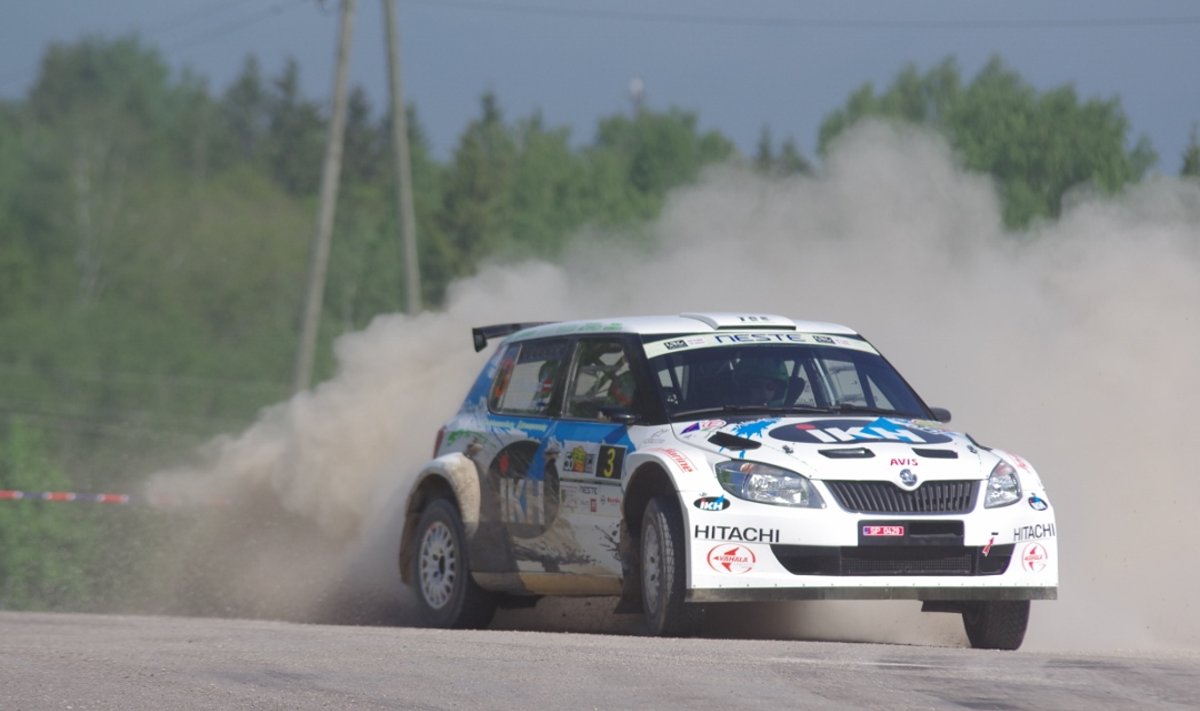 „Rally Talsi 2016“ finišas (D. Kibirkščio nuotr.)