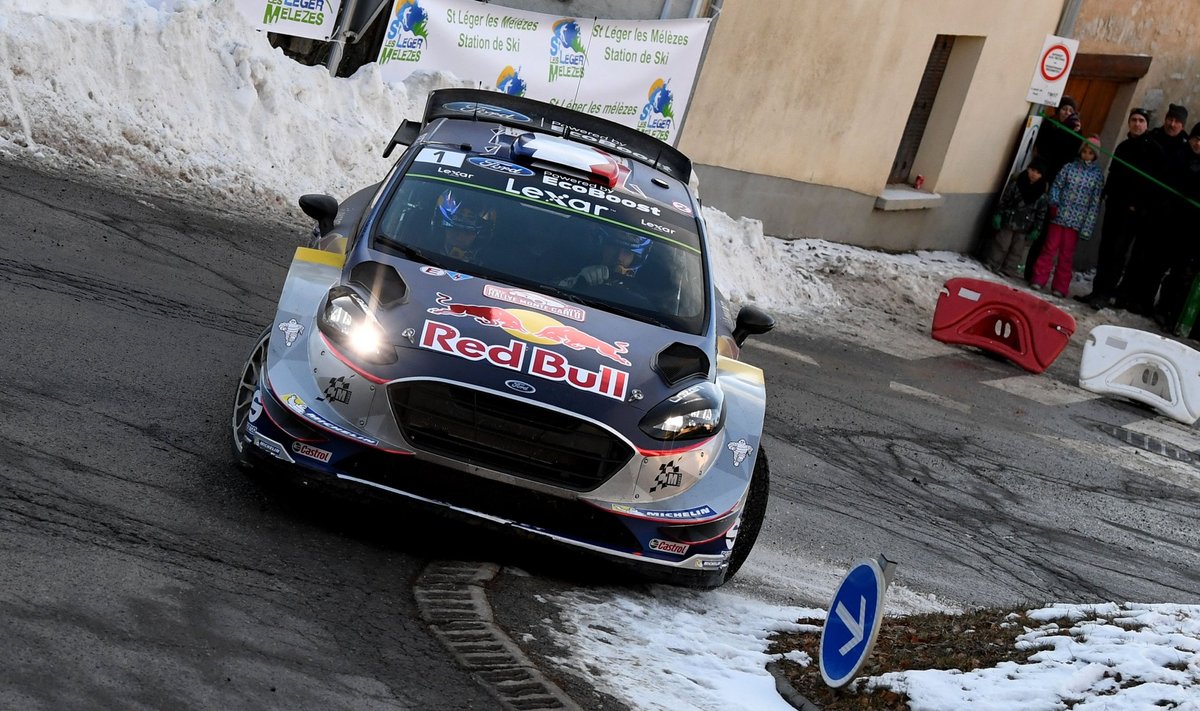 Sebastienas Ogier su "Ford"