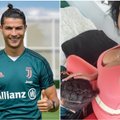 Ronaldo į treniruotes grįžo su draugės sukurta nauja šukuosena