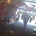 Paskelbtas vaizdo įrašas, kuriame užfiksuotas Saakašvilio sulaikymas viename iš Kijevo restoranų