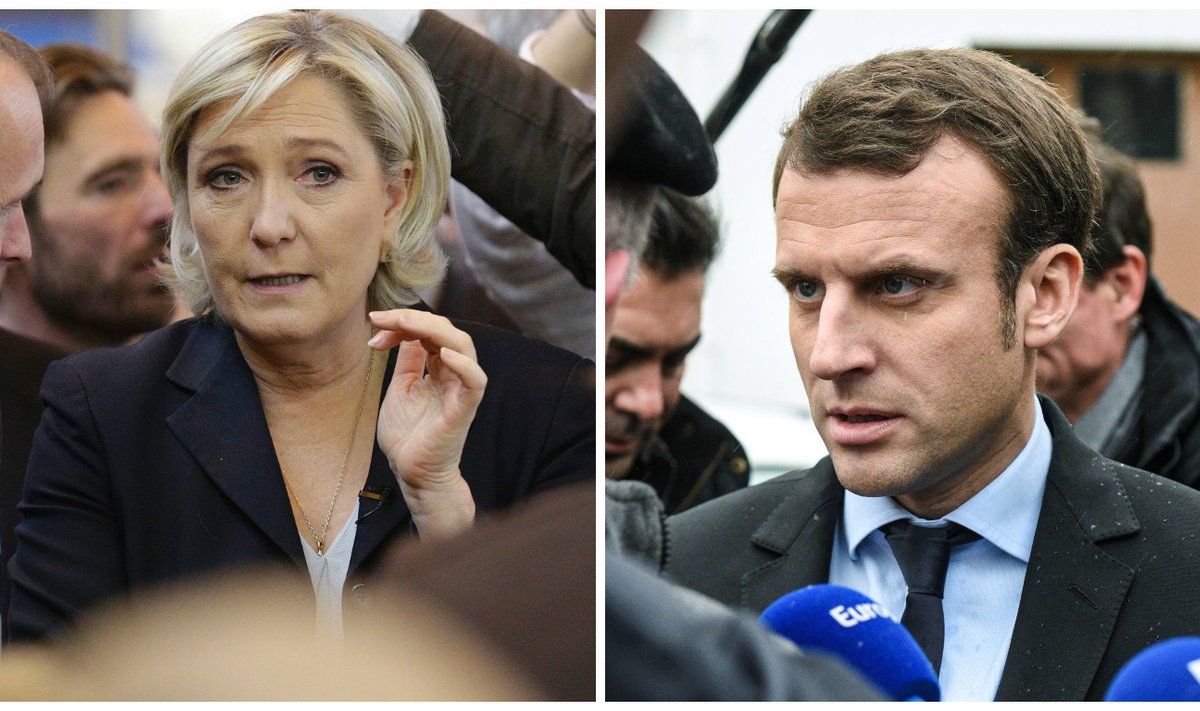 Marine Le Pen, Emmanuelis Macronas