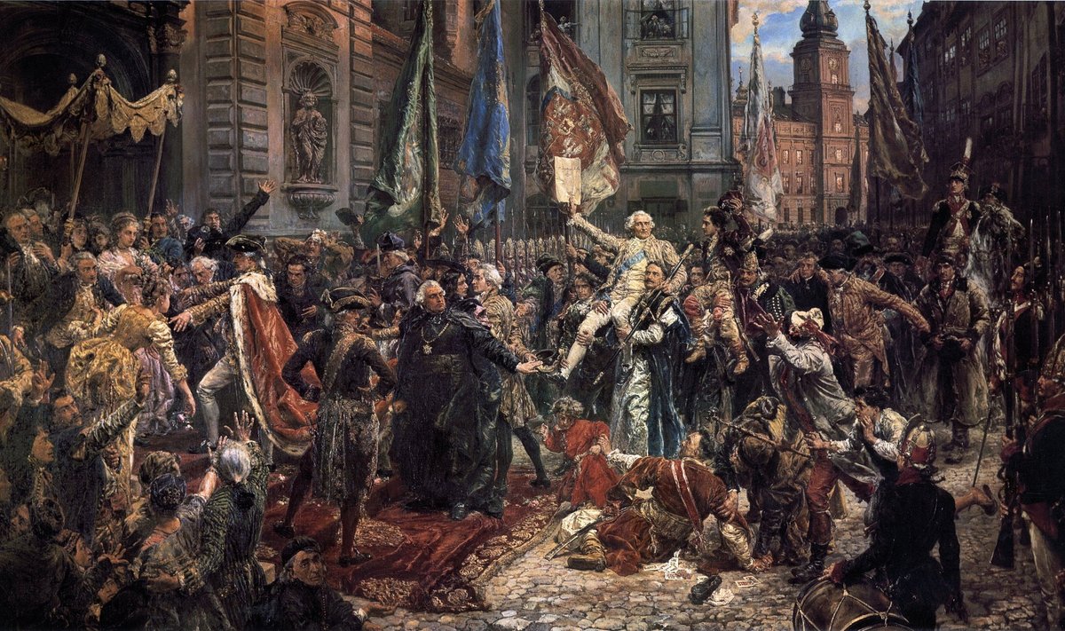 The Constitution of May 3, by Jan Matejko