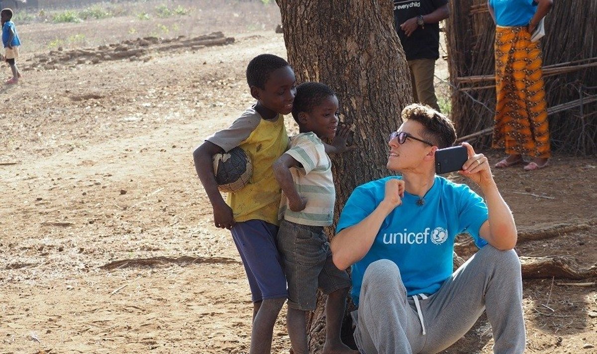 UNICEF Lietuva misijos akimirkos