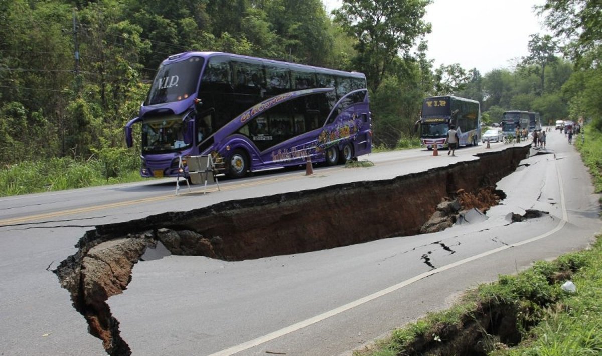 Žemės drebėjimas Tailande