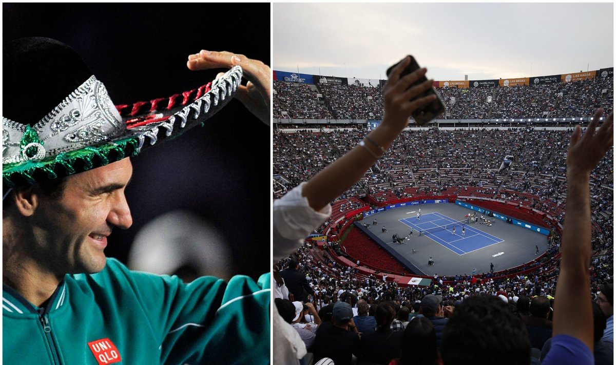 Rogerio Federerio parodomasis mačas Meksike